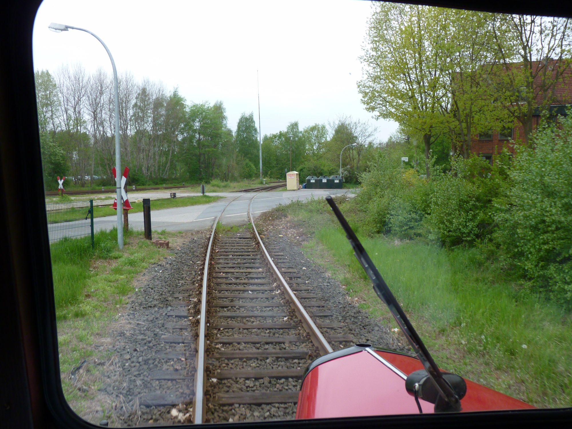 Einfahrt in Winsen Süd ameisenbaermitfahrt007