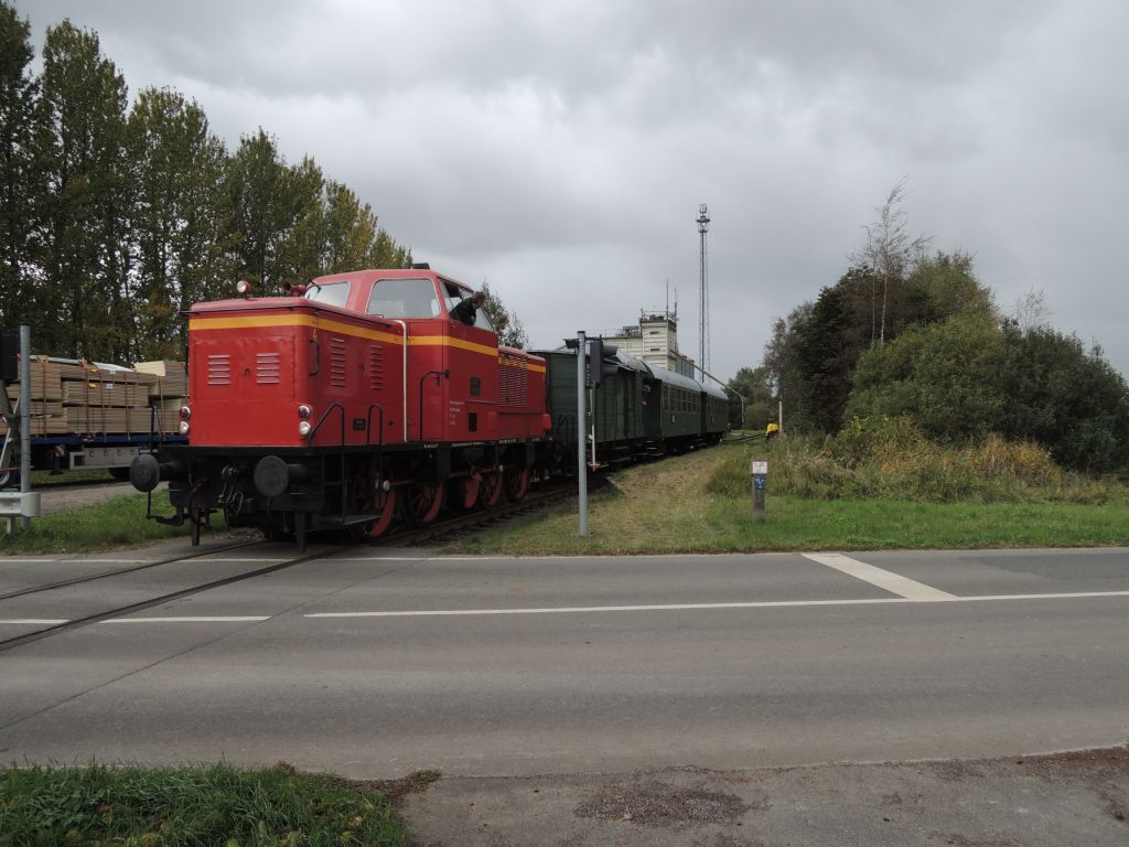 Der Heide-Express hält in Oldershausen Der Heide-Express hält in Oldershausen