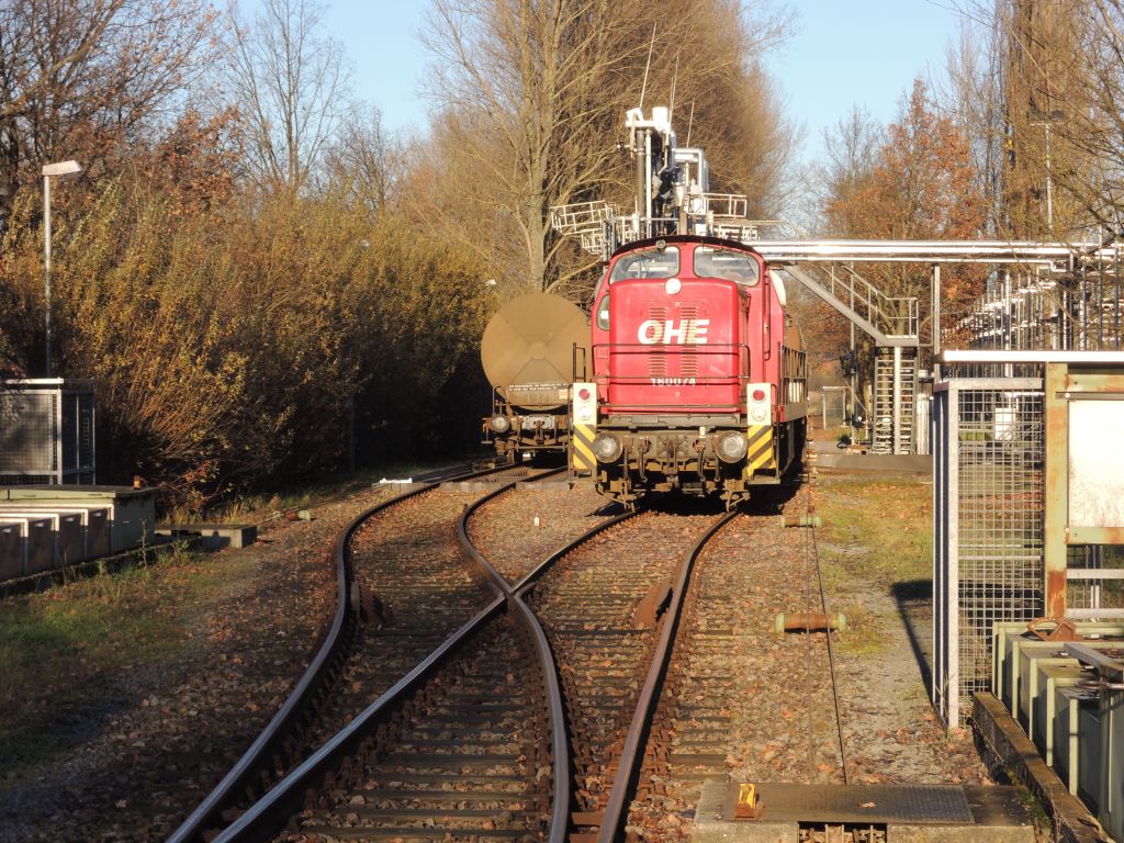 OHE 160074 im Anschluss Bruno Bock in Niedermarschacht lbahnwinter004