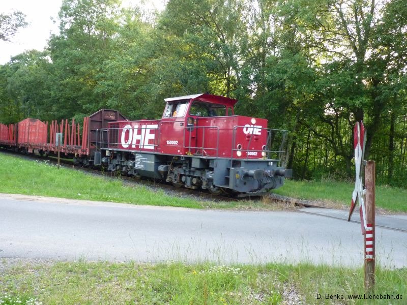 OHE 150002 in Heinsen OHE 150002 in Heinsen