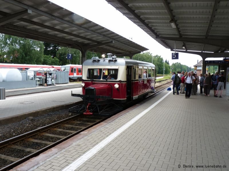 \"Ameisenbär\" der OHE im DB-Bahnhof Soltau gebirgsbahngal014