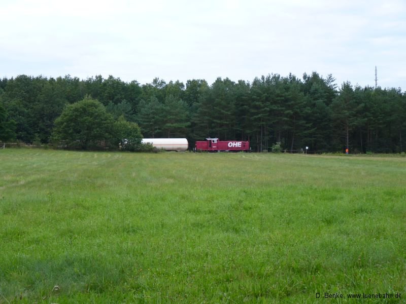 OHE 120077 beim Rangieren in Hützel gebirgsbahngal016