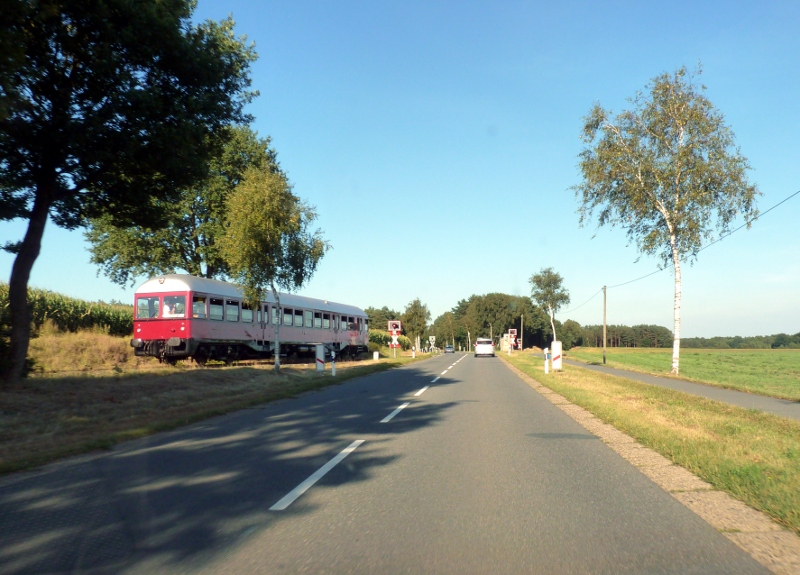 Am Bahnübergang bei Grevenhof. grvenhof