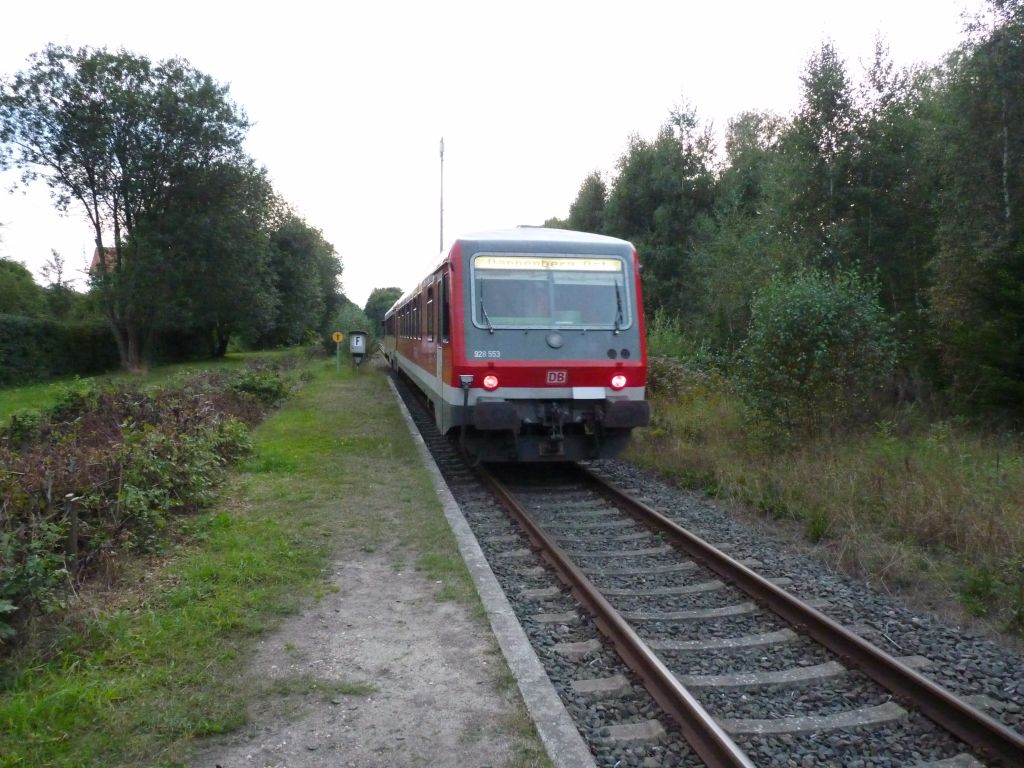 Der VT 628 im Bahnhof Göhrde wendlandbahn001