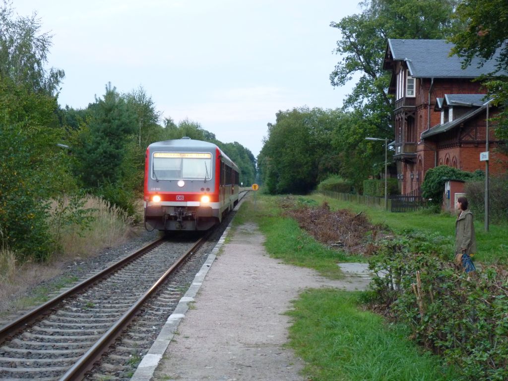 Der VT 628 im Bahnhof Göhrde wendlandbahn004