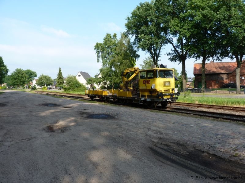 Skl der OHE in Luhdorf anlässlich der Modernisierung eines Bahnübergangs luhebahngal030