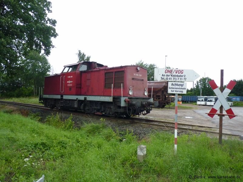V 100 Ost der Lappwaldbahn in Winsen Süd V 100 Ost der Lappwaldbahn in Winsen Süd